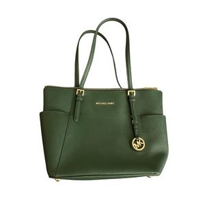 Michael Kors Jet Set Leather Tote